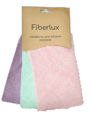 ✔️Fiberlux Салфетки для уборки 25*25см - купить за  в г. Махачкале