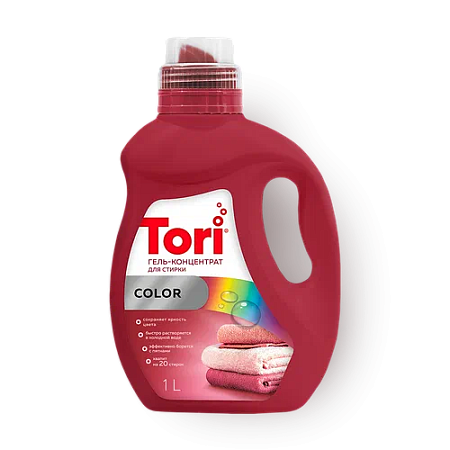 ✔️Tori Гель для стирки 1л Color - купить за  в г. Махачкале