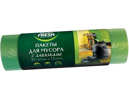 ✔️Master Fresh Мешки для мусора 35л с завязкой/25 - купить за  в г. Махачкале