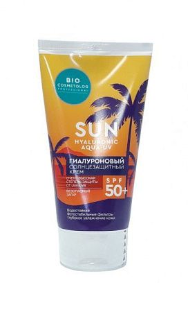 ✔️Fito Гиалуроновый солнцезащитный крем 150мл SPF/UVB 50+ Bio cosmetolog, - купить за  в г. Махачкале