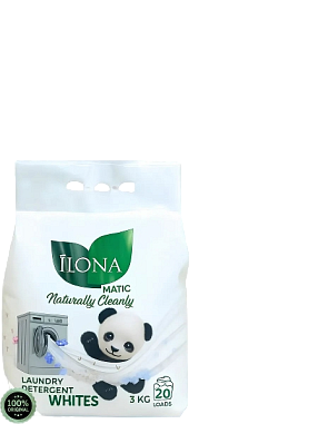 ✔️ILONA Стиральный порошок 3кг White/6 - купить за  в г. Махачкале