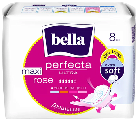 ✔️BELLA Прокладки 8шт Perfecta Ultra Rose /30 - купить за  в г. Махачкале