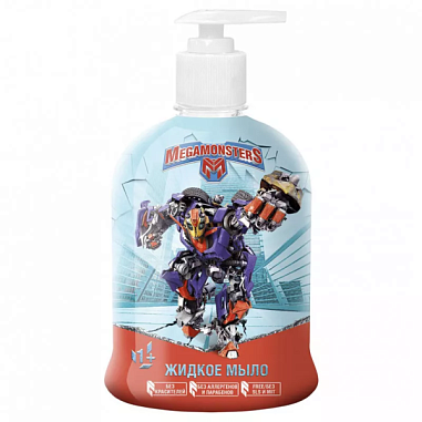 MEGAMONSTERS Жидкое мыло детское 490мл/8 от магазина МылоПорошок