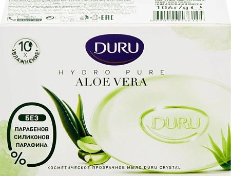 DURU Hydro Pure Aloe Vera 106г/24 от магазина МылоПорошок