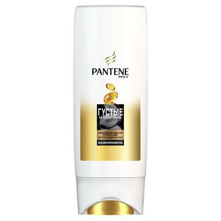 PANTENE Бальзам-ополаскиватель 360мл Густые и крепкие для тонких и ослабленных волос  от магазина МылоПорошок