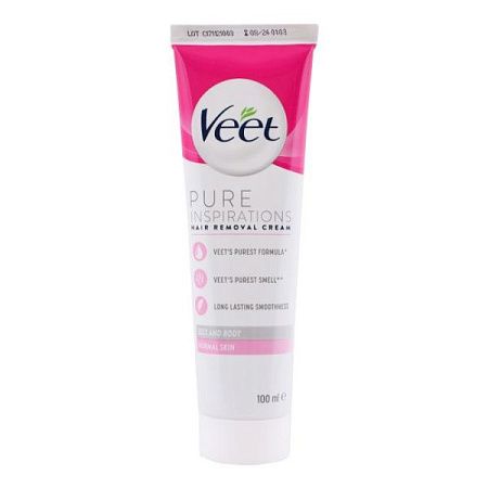 ✔️Veet Крем для депил 100мл Pure Inspirations - купить за  в г. Махачкале