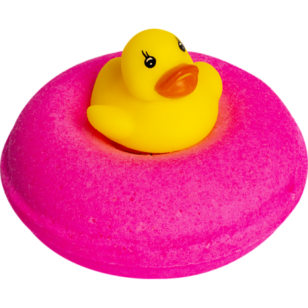 ✔️BeauteLab Бурлящий пончик для ванны 160г Pink donut duck - купить за  в г. Махачкале