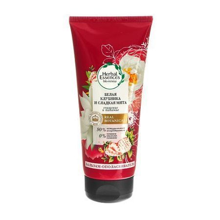 Herbal Essences  Бальзам-ополаскиватель 180 мл белая клубника и мята  от магазина МылоПорошок