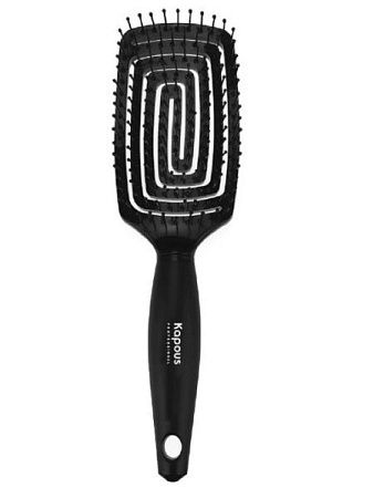 Kapous. расческа для волос массажная Прямоугольная арт2218 от магазина МылоПорошок