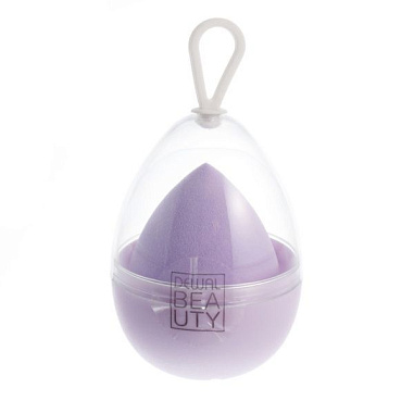 ✔️Спонж DEWAL д/нанесения макияжа(в кейсе)цвет фиолетовый. - купить за  в г. Махачкале
