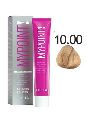TEFIA MYPOINT Краска для волос 10.00 экстра-светлый блондин от магазина МылоПорошок