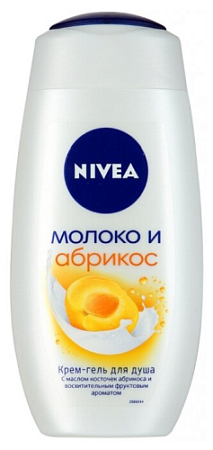 ✔️NIVEA Душ Крем-гель 250мл Молоко и Абрикос - купить за  в г. Махачкале