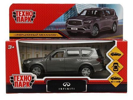 ✔️Машина металл INFINITI QX80 длина 12,5см, двери,багаж	 - купить за  в г. Махачкале