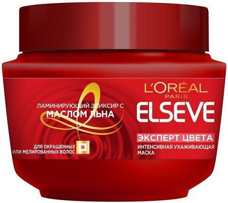 L'Oreal Paris Elseve 300мл Эксперт-цвета Ламинирующая маска д/волос   от магазина МылоПорошок