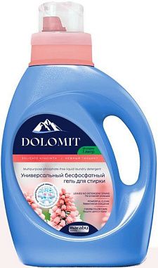 ✔️DOLOMIT Гель д/стирки 1л Нежный Гиацинт - купить за  в г. Махачкале