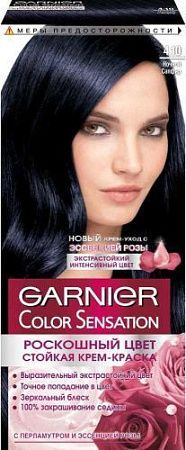 GARNIER COLOR SENSATION 4,10 Ночной сапфир от магазина МылоПорошок