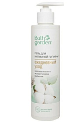 ✔️BATH GARDEN Гель для интимной гигиены Ежедневный уход 300 мл  - купить за  в г. Махачкале