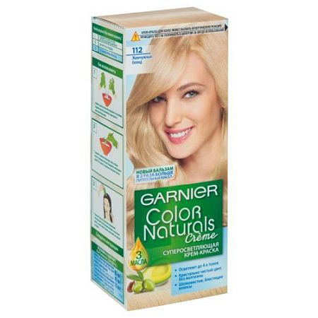 GARNIER Color Naturals Creme 112 Жемчужный Блонд от магазина МылоПорошок