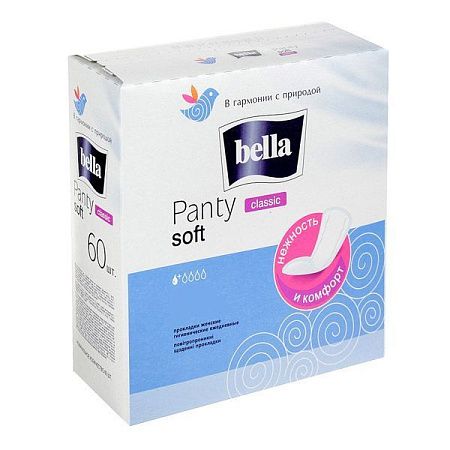 ✔️BELLA Прокладки 40шт Ежедневные Panty Soft Classic  - купить за  в г. Махачкале