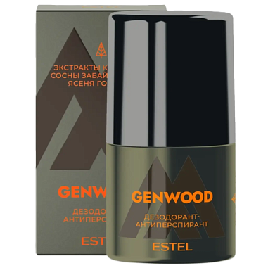 ✔️ESTEL ALPHA GENWOOD Дезодорант-антиперспирант 50мл - купить за  в г. Махачкале