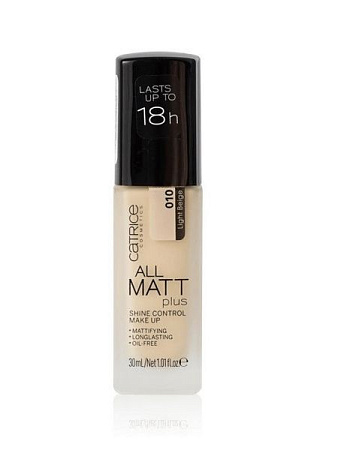 ✔️CATRICE Основа тональный крем 30мл All matt plus 010/ - купить за  в г. Махачкале