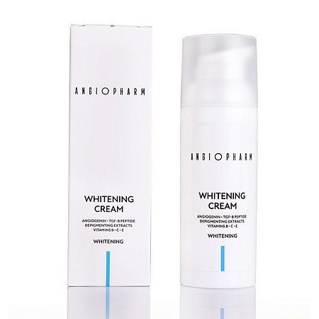 ✔️ANGIOPHARM Крем д/лица 50мл Whitening - купить за  в г. Махачкале