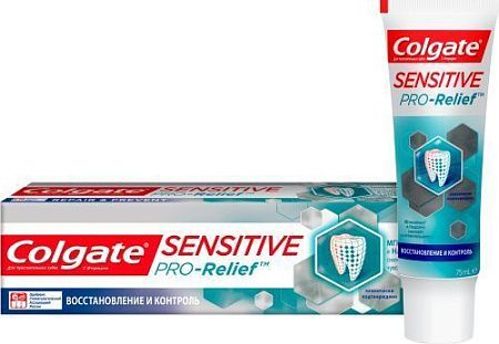 ✔️Зубная паста Colgate 75мл Тотал Pro-Relief Восстановление контроль /12 - купить за  в г. Махачкале