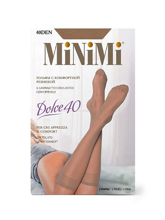 ✔️OMSA Колготки 40den 2шт Dolce гольфы Minimi caramello unica - купить за  в г. Махачкале