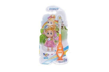 ✔️Зубная щетка DORCO детс + игрушка  (Куколка) - купить за  в г. Махачкале