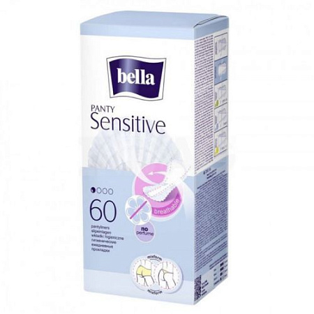 ✔️BELLA Прокладки 60шт Ежедневные panty Sensitive/8  - купить за  в г. Махачкале