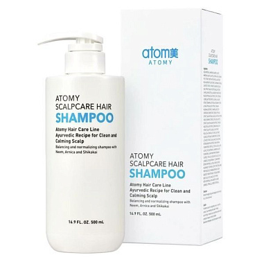 Atomy Шампунь для волос 500мл Scalpcare от магазина МылоПорошок
