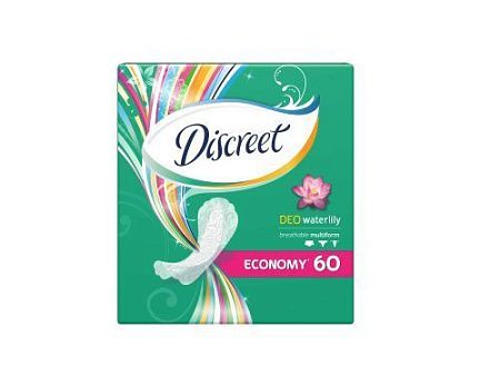 ✔️DISCREET DEO Прокладки 60шт ежедневные Waterlily эконом  - купить за  в г. Махачкале