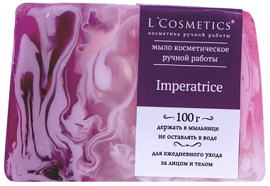 L`Cosvetics Мыло косметическое ручной работы 100гр Imperatrice от магазина МылоПорошок