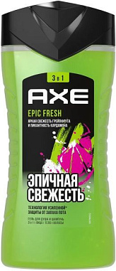 ✔️AXE Гель для душа 3в1 250мл Эпичная свежесть - купить за  в г. Махачкале