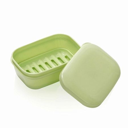✔️Guten Tag Мыльница дорожная c крышкой зеленая - купить за  в г. Махачкале