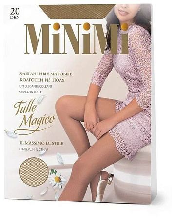 ✔️Minimi Колготки 20den Tulle Magico 5XL Nero - купить за  в г. Махачкале