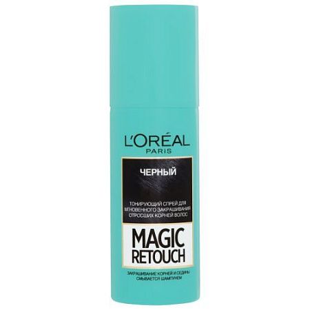 L'Oréal Paris Magic Retouch Спрей для отросших волос 75 мл Черный от магазина МылоПорошок