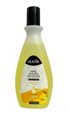 ✔️HUGVA Жидкость для снятия лака 236мл Лимон - купить за  в г. Махачкале