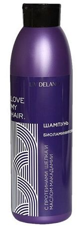 Liv Delano Love My Hair Шампунь Биоламинирование 1000мл Шелк и масло Макадамии  от магазина МылоПорошок