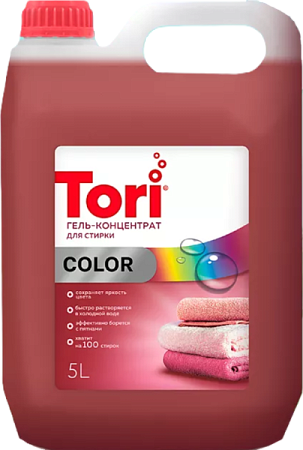 ✔️Tori Гель для стирки 5л Color - купить за  в г. Махачкале