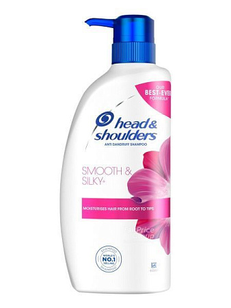 HEAD & SHOULDERS Шампунь 650мл Гладкие и шелковистые/6 от магазина МылоПорошок