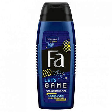 ✔️FA Душ-Гель  муж 250мл LAT,S GAME Свежий аромат - купить за  в г. Махачкале
