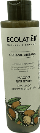 ✔️ECL GREEN Масло для душа Глубокое восстановление Серия ORGANIC ARGANA, 250 мл  - купить за  в г. Махачкале