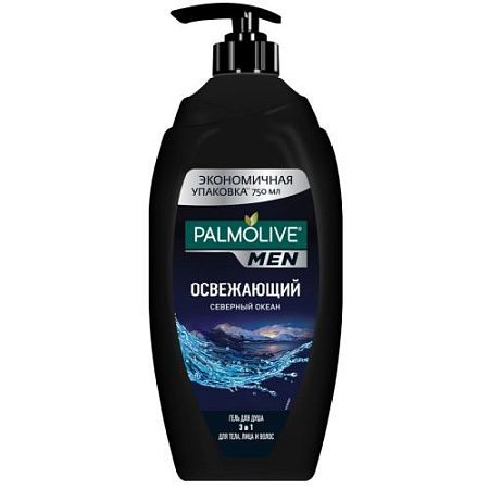 ✔️Palmolive Гель д/душа муж. 750мл Северный океан/12 - купить за  в г. Махачкале