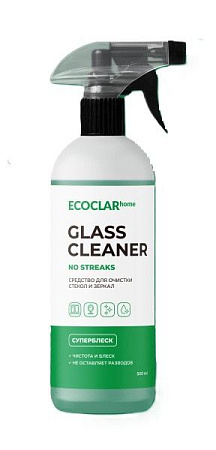 ✔️ECOCLAR Home Чистящее средство для окон и зеркал 500мл Cleaner - купить за  в г. Махачкале