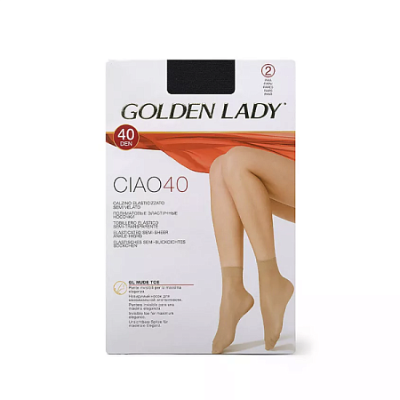 ✔️Golden Lady Гольфы 40den 2пары Nero Ciao - купить за  в г. Махачкале