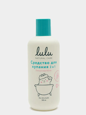 LULU Средство д/купания детское 300мл С Пантенолом от магазина МылоПорошок