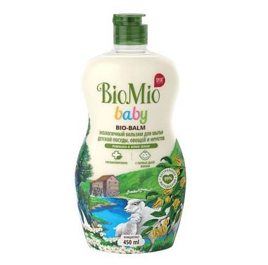 ✔️BioMio baby бальзам д/мытья посуд ,овощей и фруктов 450мл - купить за  в г. Махачкале