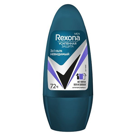 ✔️REXONA Дез-ролл 50мл муж Ультраневидимый - купить за  в г. Махачкале
