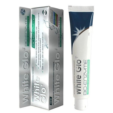 ✔️WHITE Glo зуб.паста 100мл Отбеливающая биоэнзим - купить за  в г. Махачкале